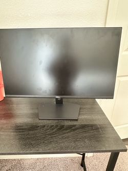 Moitor with L shape table