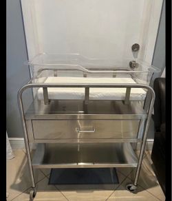 Bassinet Stainless Steel For New Born  - I’ll Accept Trades