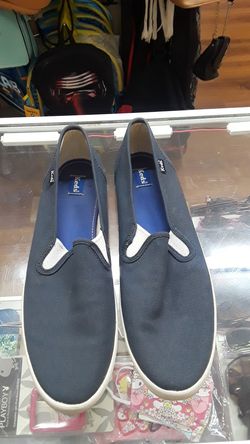Keds navy blue slip ons size 11