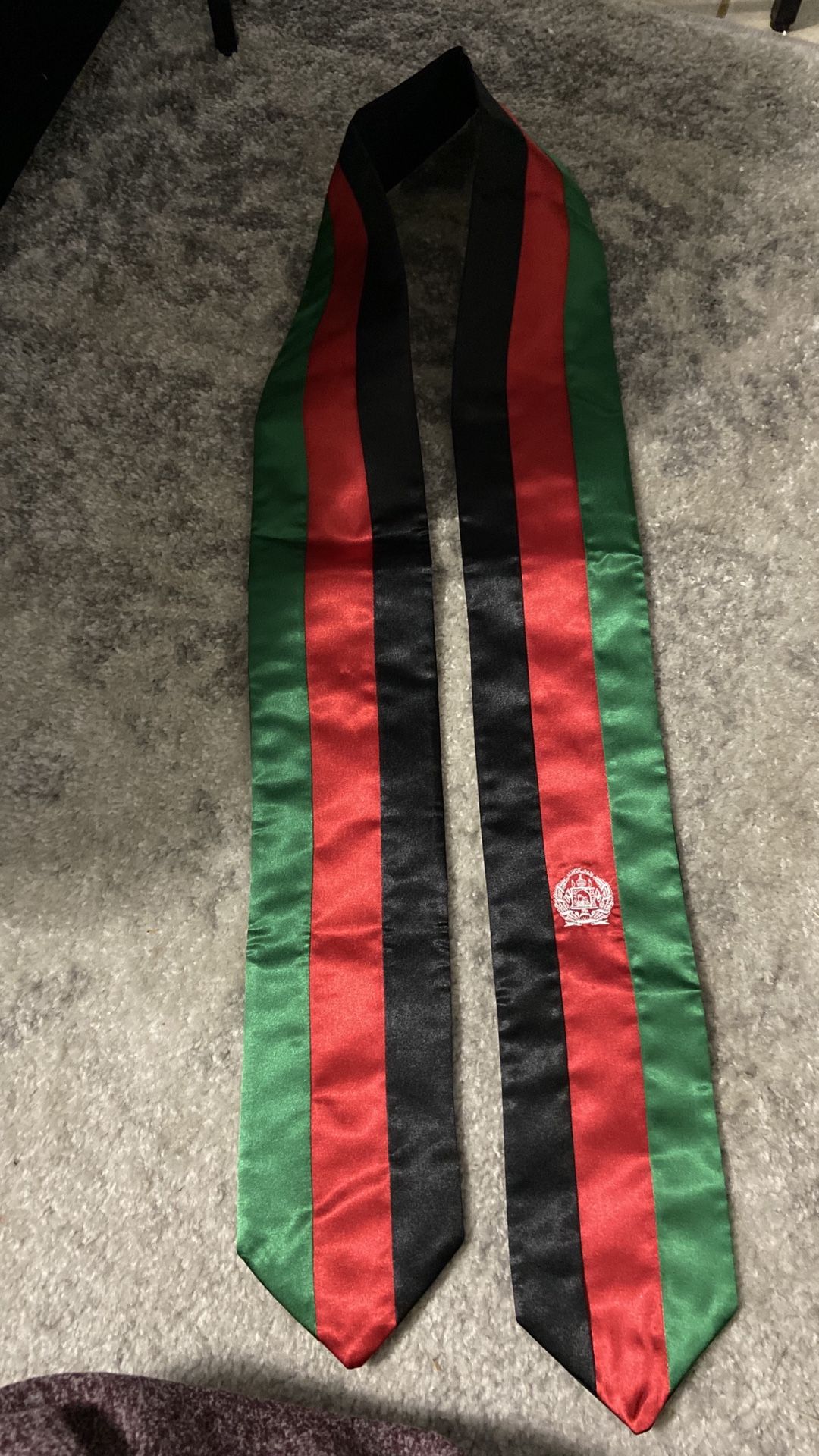 Afghanistan graduation sash