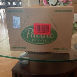 PACIFIC FOODS ORGANIC CHICKEN BROTH LOW SODIUM 4 PACK (6COUNT)