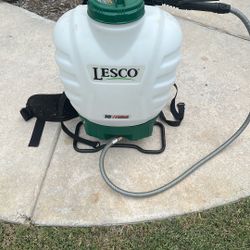 Lesco 18V Battery Sprayer With Batter And Charger
