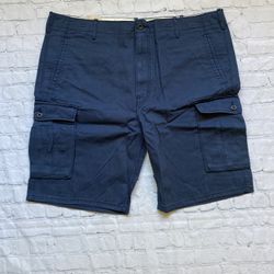 Men's Levi's Navy Blue Cargo I Shorts, Size 42 W, NWT