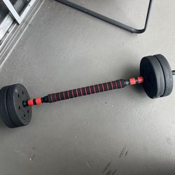 Adjustable Weight Bench with Dumbbell Set