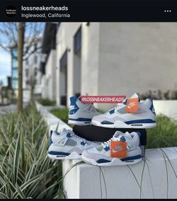 Jordan 4 Military Blue Size 13