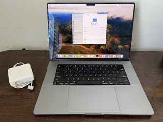 Apple MacBook Pro (16-inch, 2021) M1 A2485 Laptop Computer 16GB RAM 512GB SSD - Space Gray