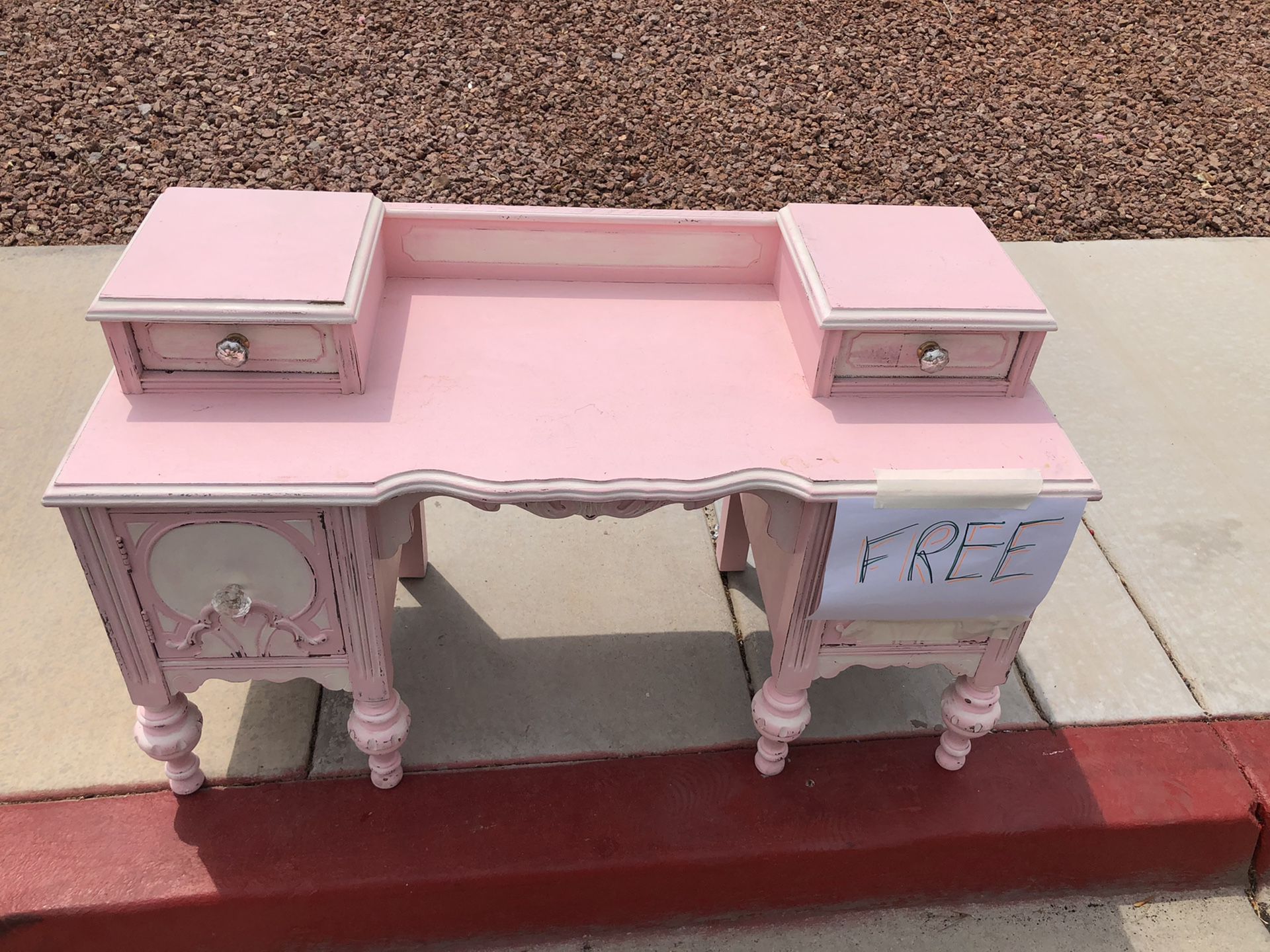 Pink “Princess” Dresser Little Girl’s Dresser