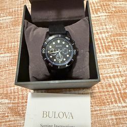 New Chronograph Bulova Watch
