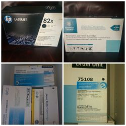 $120 obo Computer Cartridges and Drum-HP , Business Source, elite image