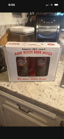 Vintage A&W Root Beer Mugs/Brand New