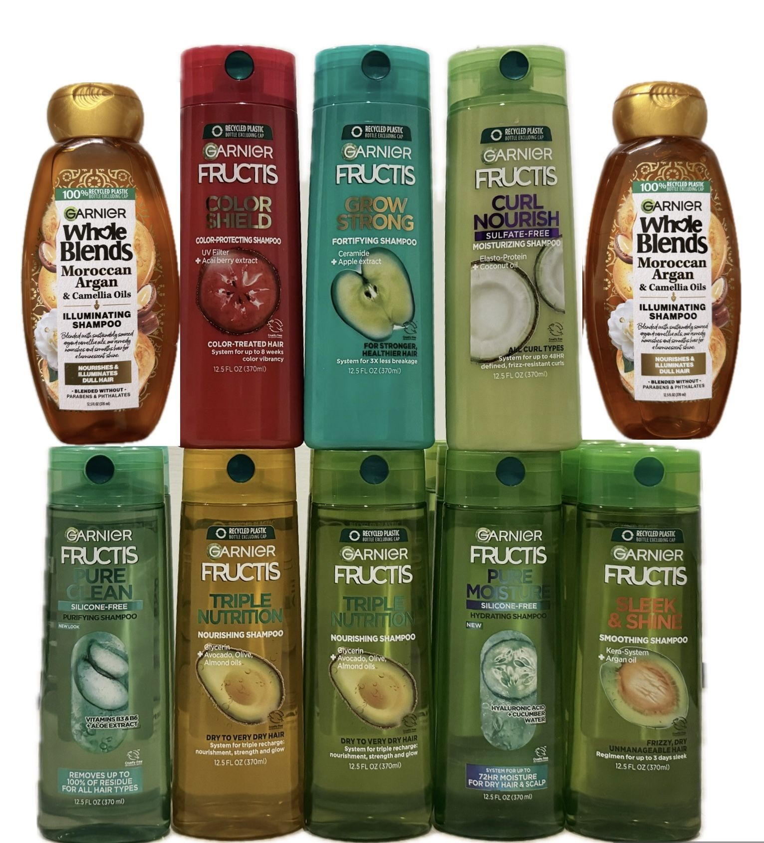 Garnier Shampoo 19 Bottles