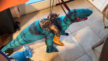 Inflatable T-Rex Dinosaur Costume