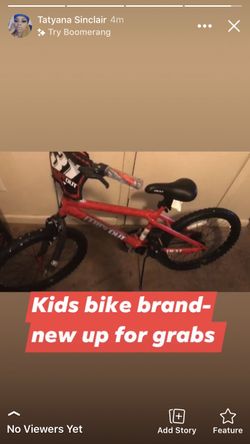 Brand new kids bike