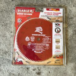 Diablo 10 Inch 90 Teeth Nuevo New