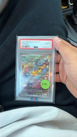 PSA 10 Pokemon Pikachu 151 JP