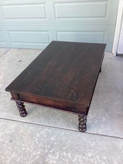 Solid Wood Coffee Table