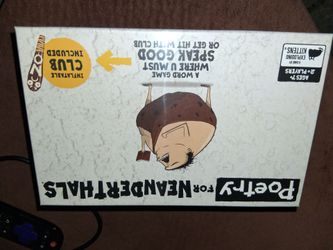 Poetry  for Neanderthals. Party game