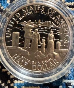 US Commemorative Half Dollar Coin in Capsule