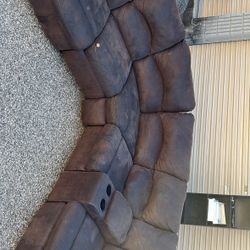 Double Recliner Sectional 