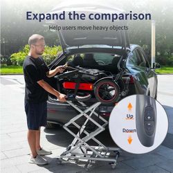 Portable Electric Lift ，Lightweight, Rechargeable & Space-Saving Design