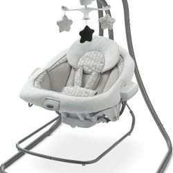 NEW!!! Graco DuetConnect LX Seat & Bouncer, Redmond.  Infant Baby Swing.  NIB.