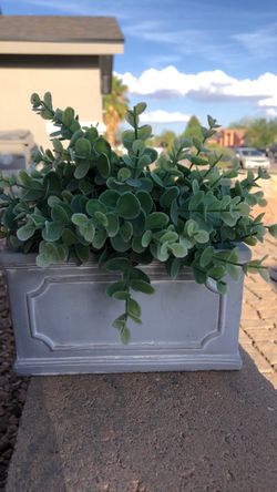 Better home stone plant decor