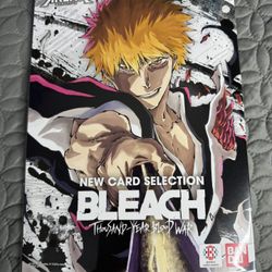 Union Arena TCG: Bleach Thousand Year Blood War New Card Selection