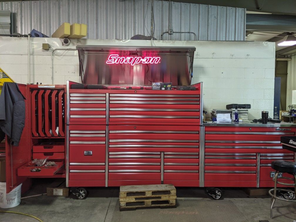 Snap-on Tool Box And Tools