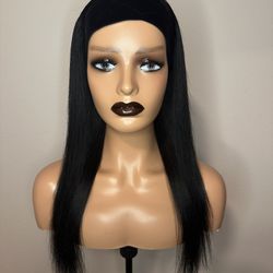 Head Band Wig 24in Blk Color 1 ( Two In Stock )