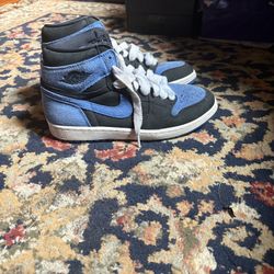 Jordan 1 Blue And Black High top