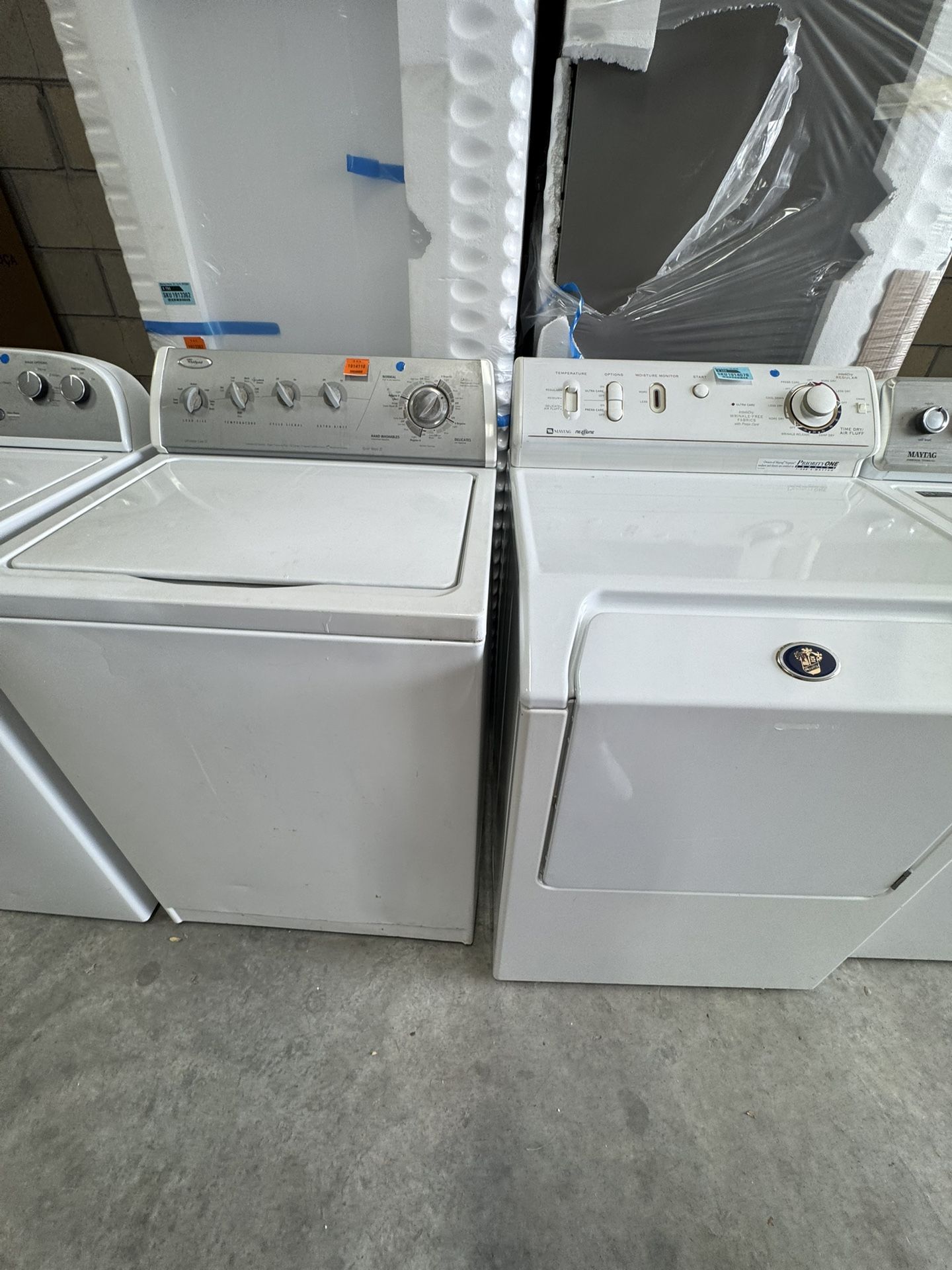 Washer And Dryer