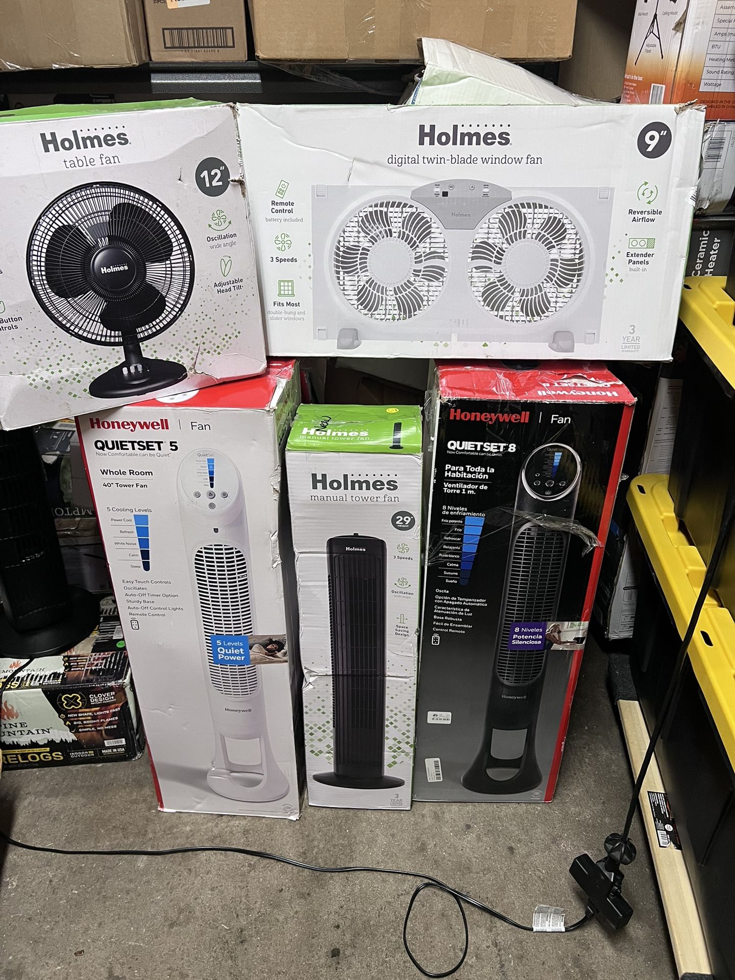 Fans DIFFERENT PRICES