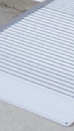 😍 ADA APPROVED Threshold Ramp WE MAKE IT CONVENIENT Our low profile aluminum THRESHOLD RAMP is ideal for use at doorways and thresholds from 1" to 4"