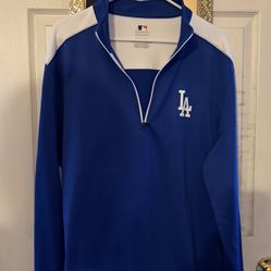 Mens 2XL DODGERS PULL OVER 