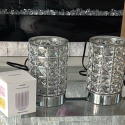 Wrought Iron Crystal Wax Melt Warmer Electric Oil Burner Wax Melt For Home, Kitchen, Living Room, Bedroom, SPA(Silver)  