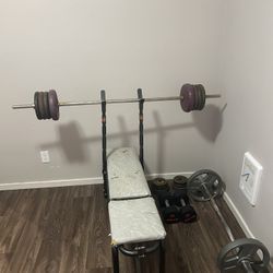 Weights & Bench Press