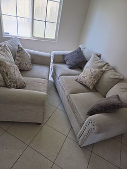 White couches