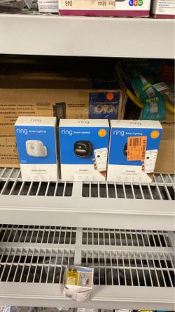 Ring steplights and motion sensor