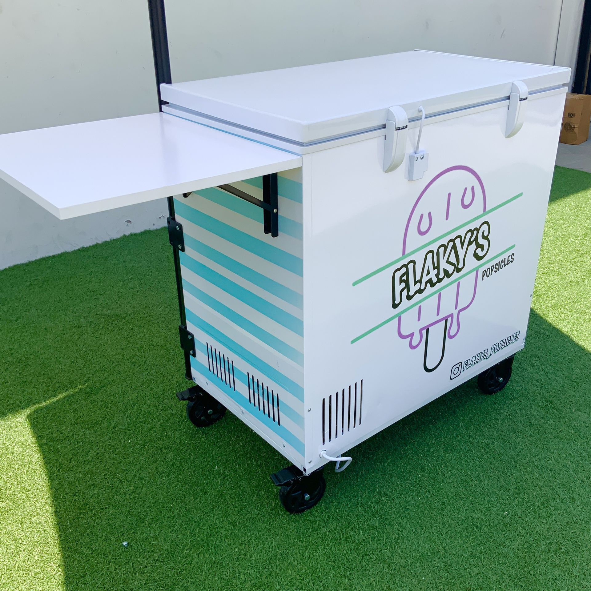 CUSTOM BUILD ICE CREAM CARTS PALETA CARTS PARTY EVENTS POPSICLE CARTS