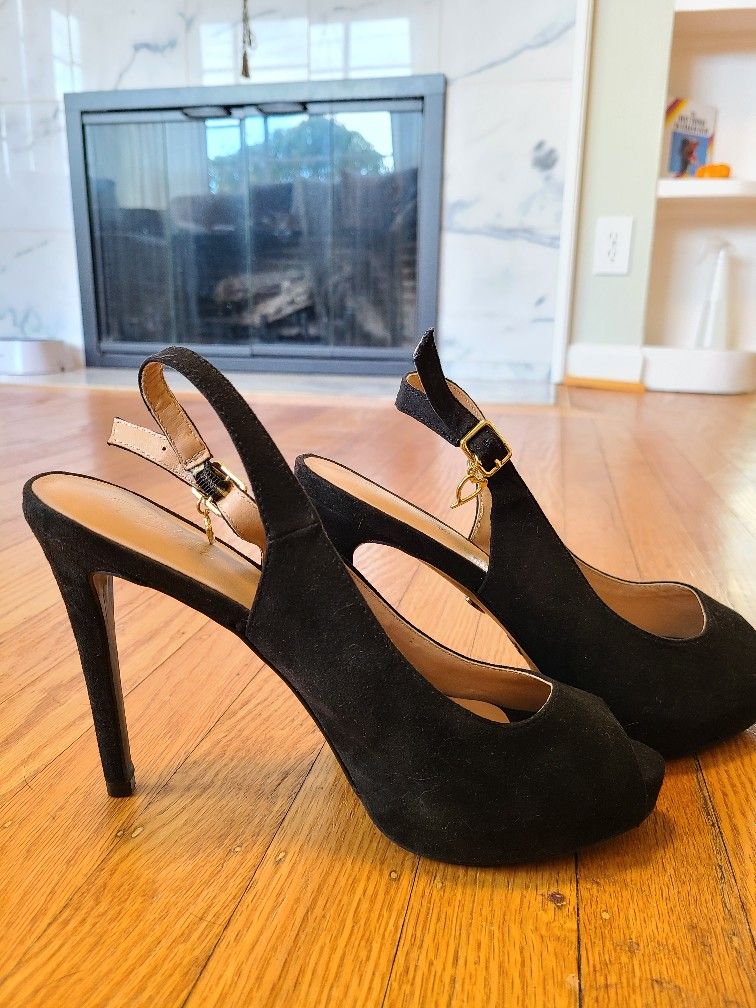 Thalia Sodi Black Heels 8.5