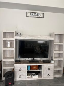 Rustic Entertainment Center
