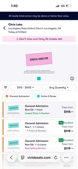 Chris Lake GA TICKET