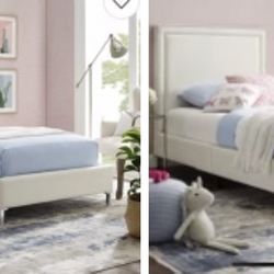 2 TWIN BEDS WITH 12” MEMORY FOAM MATRESSES