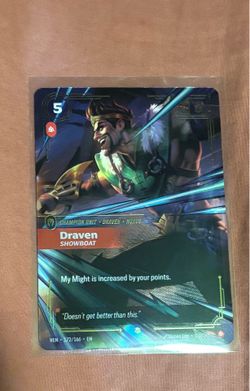 Draven, Showboat-Vendetta(VEN) Riftbound