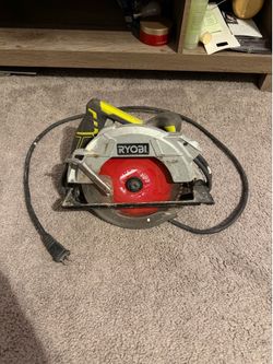 RYOBI 15 Amp Corded 7 1/4 in. Circular Saw with EXACTLINE Laser Alignment System