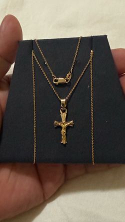 18k gold necklace