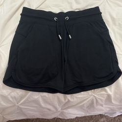 Black Girls Athletic Shorts - Size (7-8)