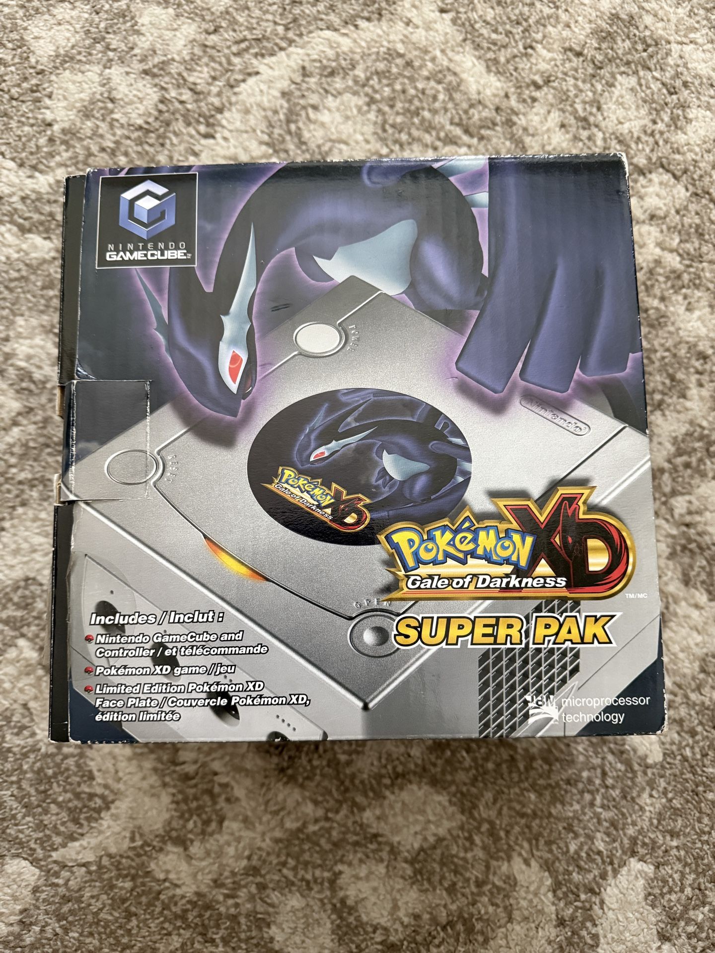 Pokemon xd Gamecube console limited edition super pak in box