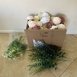 Foam Roses For Wedding Decorations 