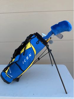 Slazenger IKON Junior / Kids Golf Club Set with Stand Bag